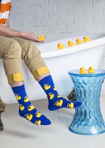 Цветные носки JNRB: Носки Военно-морские уточки