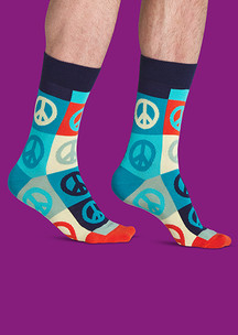 Цветные носки JNRB: Носки Делаем любовь