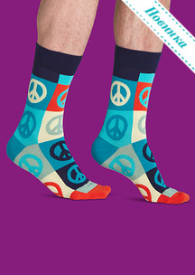 Цветные носки JNRB: Носки Мы – за мир