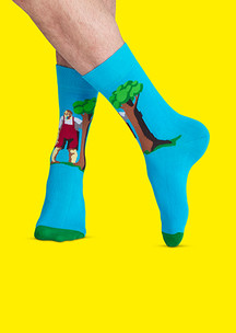 Цветные носки JNRB: Носки Богатырь