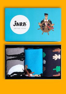 Цветные носки JNRB: Набор У штурвала