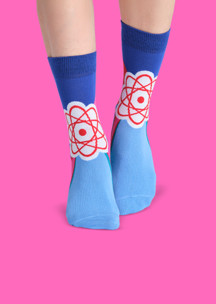 Цветные носки JNRB: Носки Мирный атом