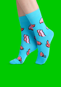 Цветные носки JNRB: Носки Колбасы и копчености