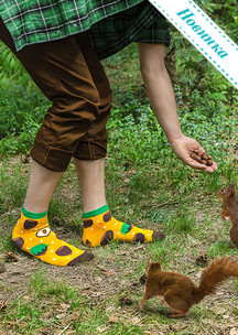 Цветные носки JNRB: Носки Крепкие орешки