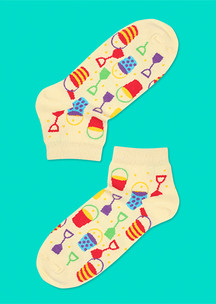 Цветные носки JNRB: Носки Песочница