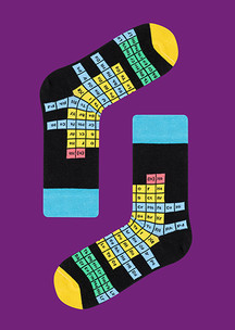 1 сентября JNRB: Носки Таблица Менделеева