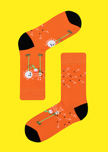 Цветные носки JNRB: Носки С Днем рождения