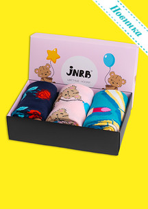 Цветные носки JNRB: Набор Милые мишки