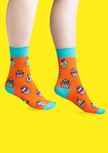 Цветные носки JNRB: Носки Пироженко