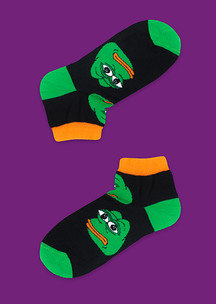 Цветные носки JNRB: Носки Pepe the Frog