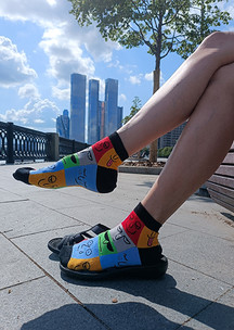 Цветные носки JNRB: Носки Вся жизнь - игра