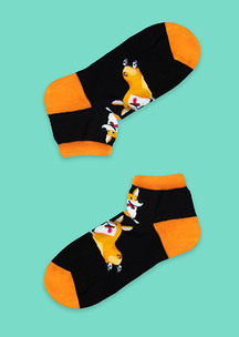 Цветные носки JNRB: Носки Милый корги