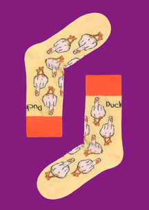 Носки к 23 февраля JNRB: Носки Duck you
