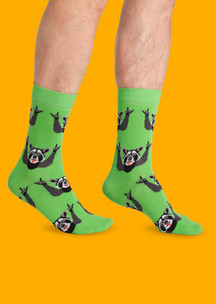 Цветные носки JNRB: Носки Крутые еноты