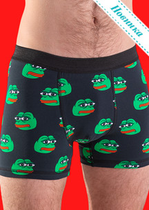 JNRB: Трусы боксеры Pepe Froggies