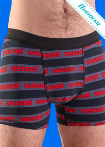 С транспортом JNRB: Трусы боксеры Wasted