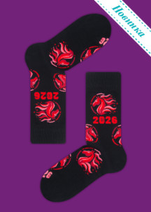 Цветные носки JNRB: Носки Огненная лошадь