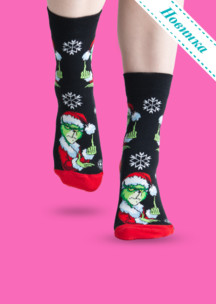 Женские носки JNRB: Носки Похититель Рождества