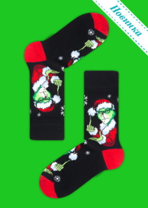 Новогодние носки JNRB: Носки Похититель Рождества