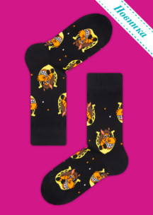 Цветные носки JNRB: Носки Конь-огонь