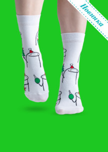 Женские носки JNRB: Носки Новогодние чувачки
