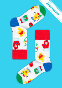 Новогодние носки JNRB: Носки Нежный новый год