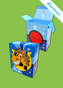 Спорт JNRB: Коробка для 2х пар Добрая Лошадь 2026