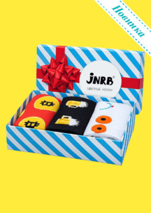 Носки к 23 февраля JNRB: Набор Пиво, сиськи и биткоин