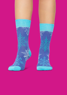 Цветные носки JNRB: Носки А снег идет
