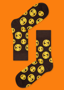 Коричневые JNRB: Носки Миллион долларов