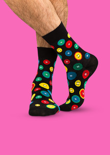 Цветные носки JNRB: Носки Без пуговиц