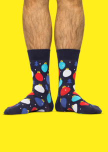 Цветные носки JNRB: Носки Шарики - фонарики