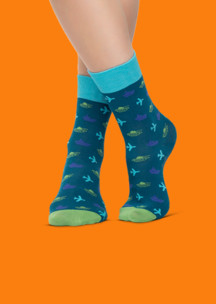 Цветные носки JNRB: Носки Легко в учении