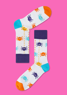 Цветные носки JNRB: Носки Поучайте паучат